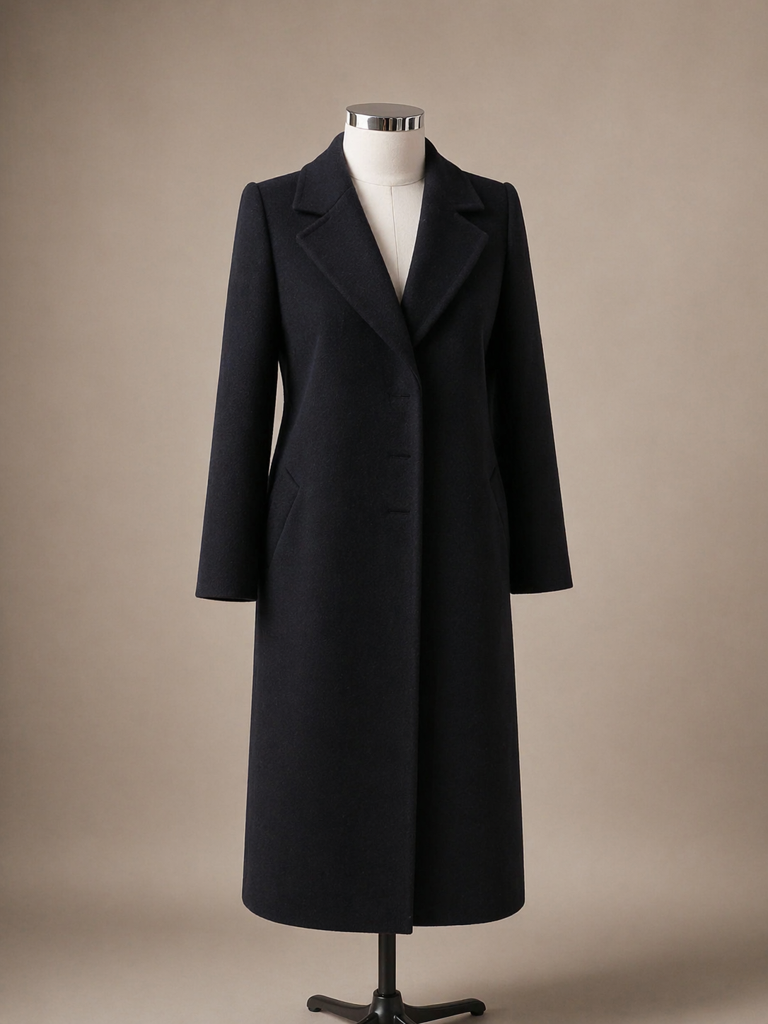 Noir Column Dress
